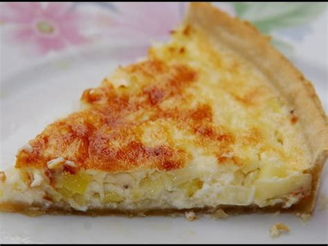 Quiche De Puerros Receta Petitchef