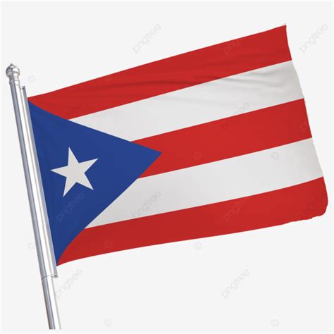 Waving Flag Of Puerto Rico Puerto Rico Flag Waving Png Transparent