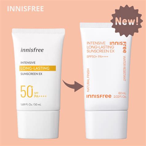 Jual BPOM INNISFREE Intensive Long Lasting Sunscreen EX SPF50 PA