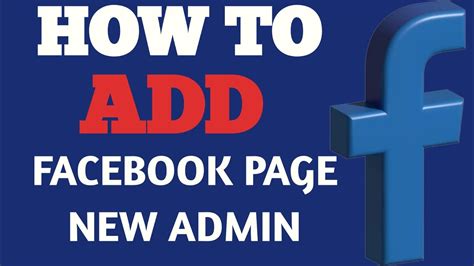 How To Add Admin On Facebook Page Easy And Simple Youtube