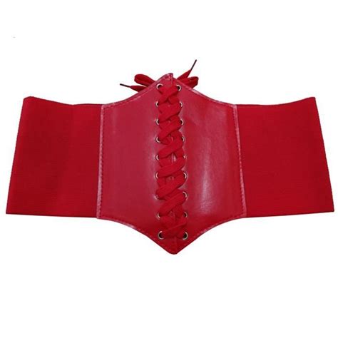 Gaine Combinaison Lingerie Amincissante Pour Femmes Rouge Blanc