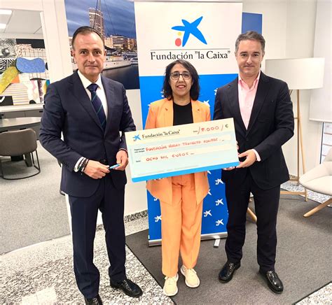 Proyecto Hombre Alicante recibe el apoyo de la fundación La Caixa