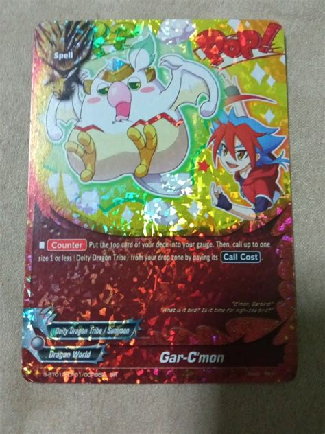 Buddyfight Card Deck For Deity Dragon Tribe Hobbies Toys Toys