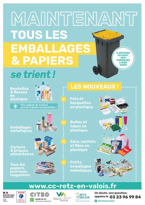 Simplification Du Tri Tous Les Emballages Et Papiers Se Trient