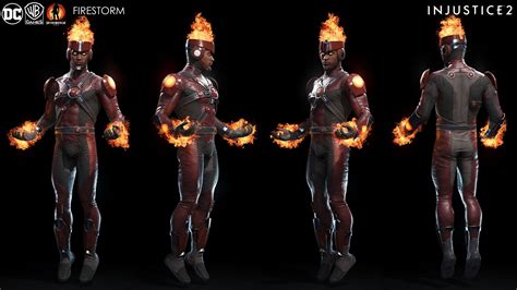 ArtStation - Firestorm - Injustice 2, Ian Naud | Injustice 2, Dc comics ...