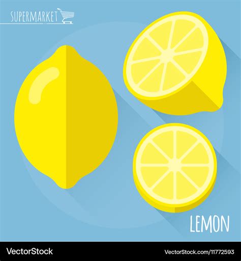 Lemon icon Royalty Free Vector Image - VectorStock