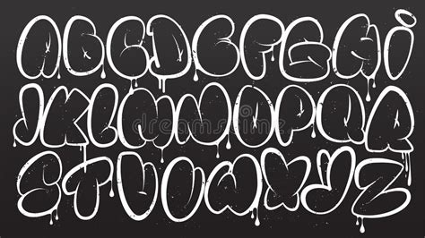 Graffiti Bubble Letters Stock Illustrations 439 Graffiti Bubble