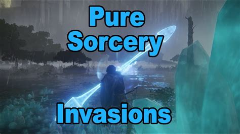 Elden Ring The Carian Sniper Pure Sorcery Pvp Invasions Youtube