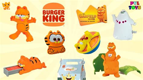 Burger King Colección Completa Garfield Fuera de Casa YouTube