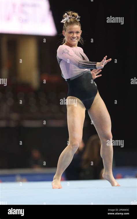 Louisville Ky Usa 24 Februar 2023 Usa Gymnastics 2023 Nastia