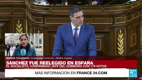 El Socialista Pedro Sánchez Reelegido Como Presidente Del Gobierno De