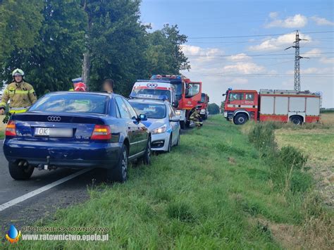 Dachowanie na DK 38 na trasie Kędzierzyn Koźle Głubczyce O Polskie