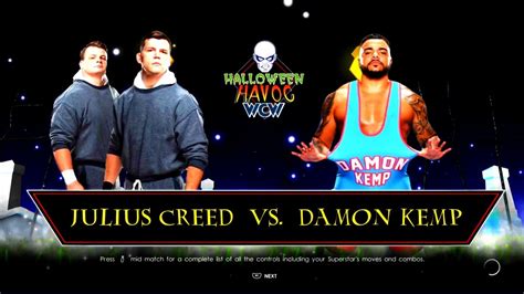 Nxt Halloween Havoc Julius Creed Vs Damon Kemp In A Ambulance