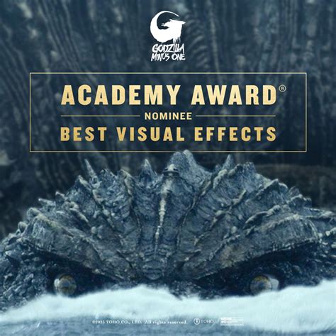 Godzilla Minus One Nominated For Best Visual Effects Oscar