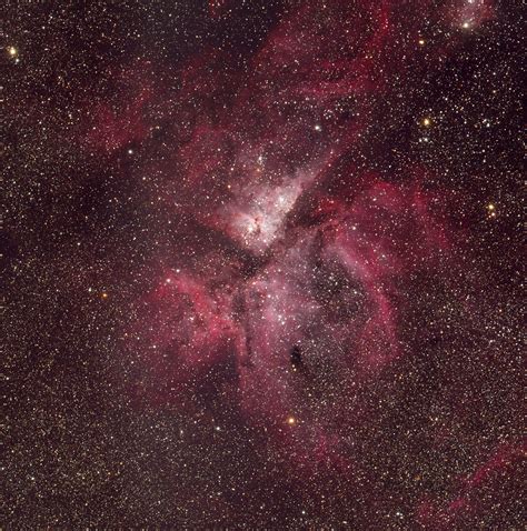 Eta Carinae Nebula in RGB - Norwegian Very Large Telescope