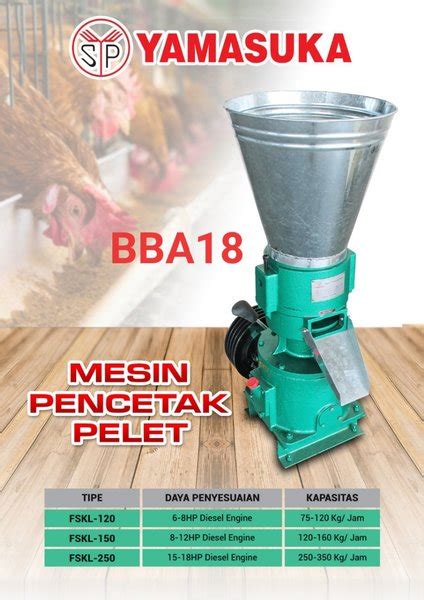 Jual Mesin Pembuat Pelet Pakan FSKL150 FSKL 150 Di Lapak BBA18 Bukalapak