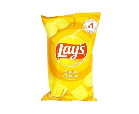 Lays Potato Chips Swiss Cheese Flavored 50g