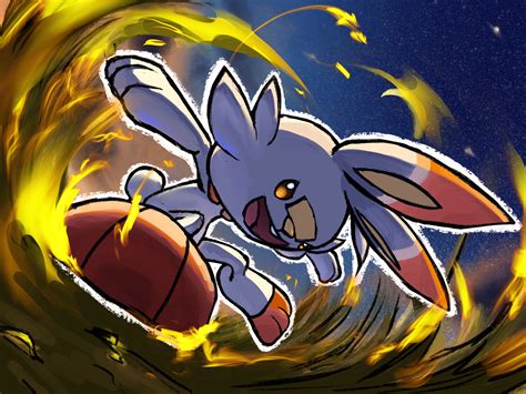 Scorbunny Pokémon Sword Shield Image by Pixiv Id 24704749