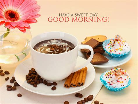 Good Morning Sms And Messages With Coffee Flower Wallpapers Poetry Likers