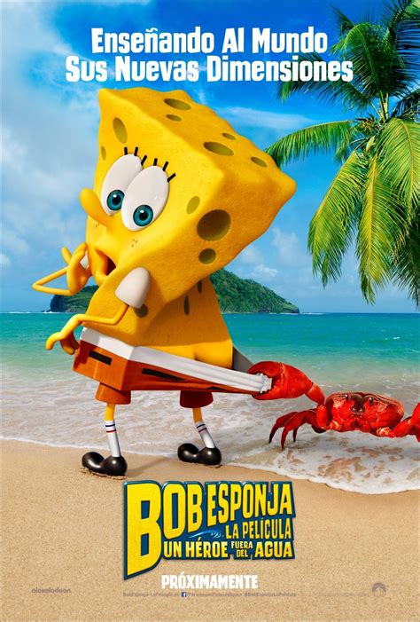 Bob Esponja Un héroe fuera del agua Película 2015 SensaCine mx