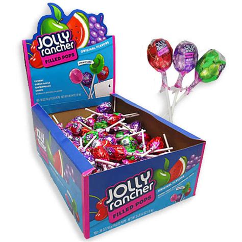 Jolly Rancher Filled Pops 50 Ct Tu Gustito Boricua Llc