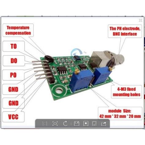 Analog Ph Sensor Meter Kit For Arduino Robotics Bangladesh