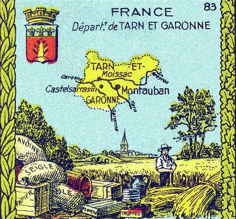 Universal Geography French Department Of Tarn And Garonne