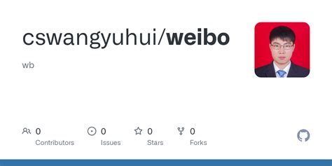 GitHub - cswangyuhui/weibo: wb