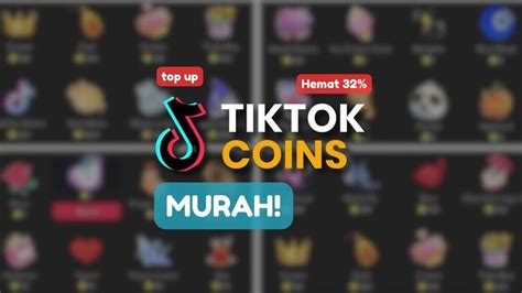 Cara Top Up Koin Tiktok Murah Via Website Hemat Hingga Coution Id