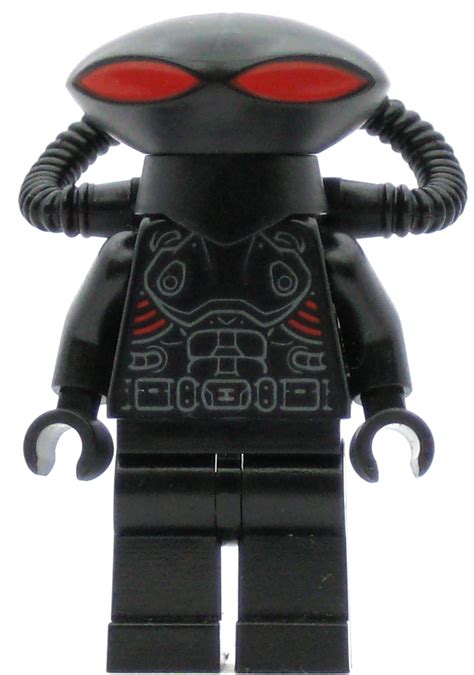 LEGO Super Heroes Minifigure Black Manta, Black Helmet-10266