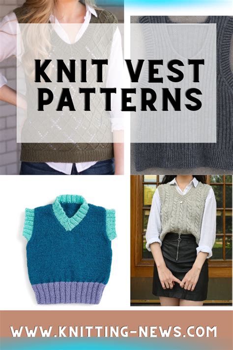 21 Knit Vest Patterns Knitting News