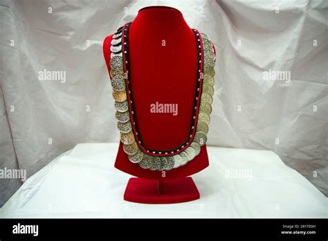 Nepali Traditional And Cultural Jewellery Necklace Stock Photo Alamy