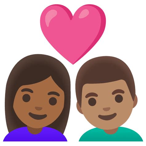 Arti Emoji Pasangan Dengan Hati Wanita Dengan Pria Warna