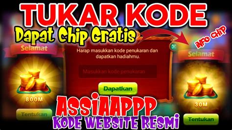 Terbaru Kode Penukaran Higgs Domino Kode Redeem Chip Higgs Domino