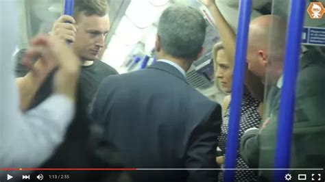 If You Saw A Woman Being Groped On The Tube Would You React Like This