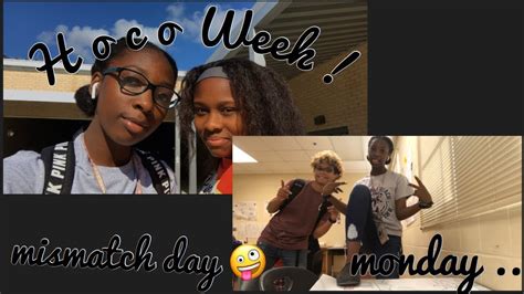 Mismatch Monday Hoco Week 🤩 Youtube