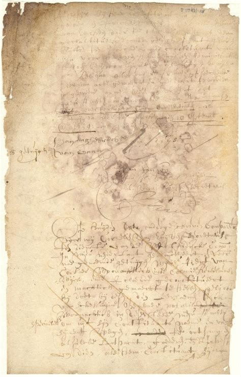 Document Power Of Attorney From Adriaen Keyser To Dirck Van Schelluyne