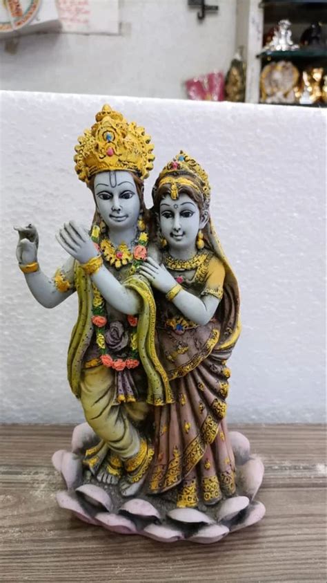 Multicolor Resin Radha Krishna Statues Home At Best Price In New Delhi