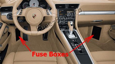 Fuse Box Diagram Porsche 911 9912 2017 2018