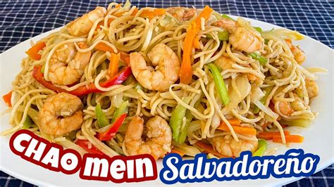 CHAO MEIN estilo Salvadoreño de mis mejores recetas chaomin