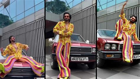 In Pictures Ranveer Singh Was A Complete Firecracker At The Launch Of