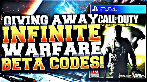 FREE INFINITE WARFARE BETA CODES COD IW FREE BETA CODE GIVEAWAY BO3