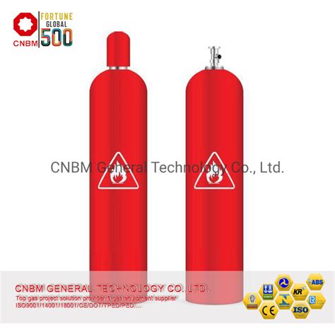 Big Capacity 80L Fire Fighting Gas Cylinder Lr Approved Ship