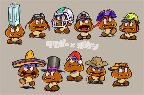 Super Mario Odyssey - Goomba concept art