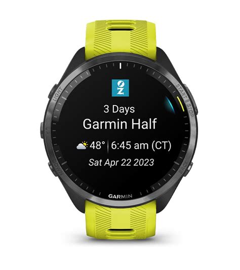 Forerunner Gps Triathlon Smartwatch For Runner Yellow