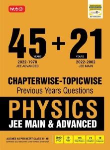 MTG 45 21 Years JEE Main And IIT JEE Advanced Previous Years Solved