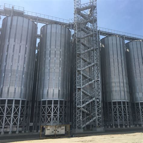 Silo Para Cereales SILOS Spain De Acero Galvanizado Redondo Con