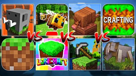 Craftsman Vs Minecraft Pe Vs Mastercraft 2024 Vs Crafting And Building Vs Lokicraft Updated Vs