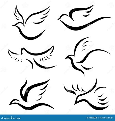 Bird Designs Vector Stock Vector Illustration Of Pollination 12205278