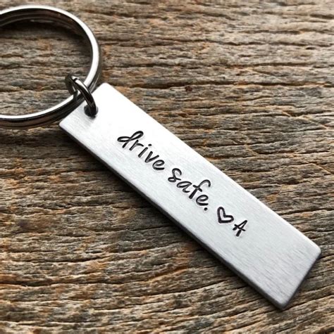 Drive Safe Stainless Steel Keychain Chaveiro Melhor Amigo